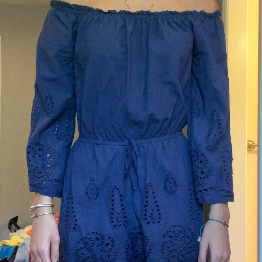 Rebellion Off the Shoulder Romper